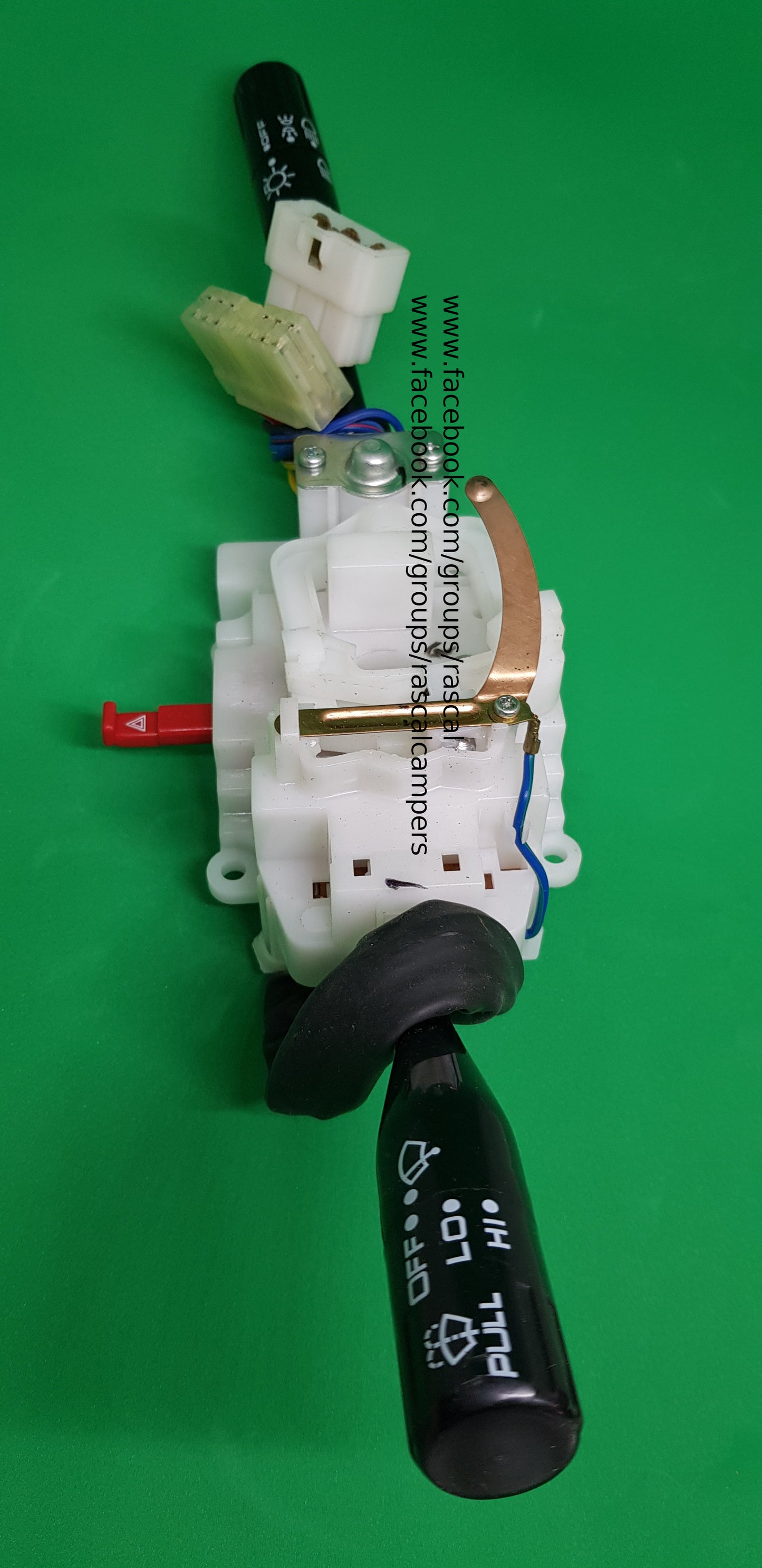 Rascal / super carry Indicator and wiper stalks