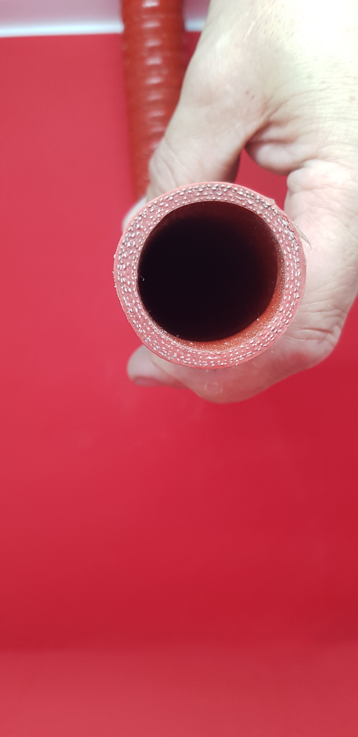 Silicone reinforced radiator hose for Rascal/super carry based vehicles