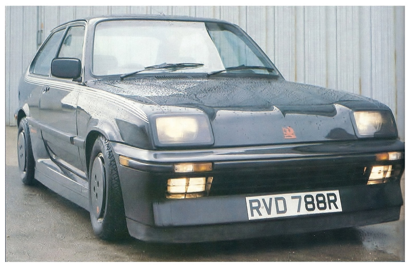 Genuine old stock Vauxhall chevette Black Magic body kit parts