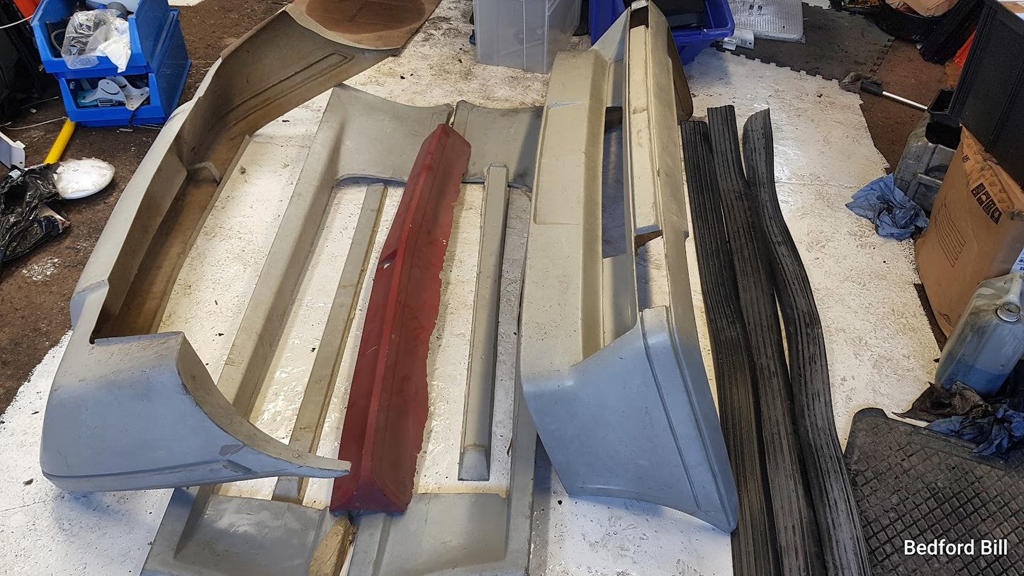 Genuine old stock Vauxhall chevette Black Magic body kit parts
