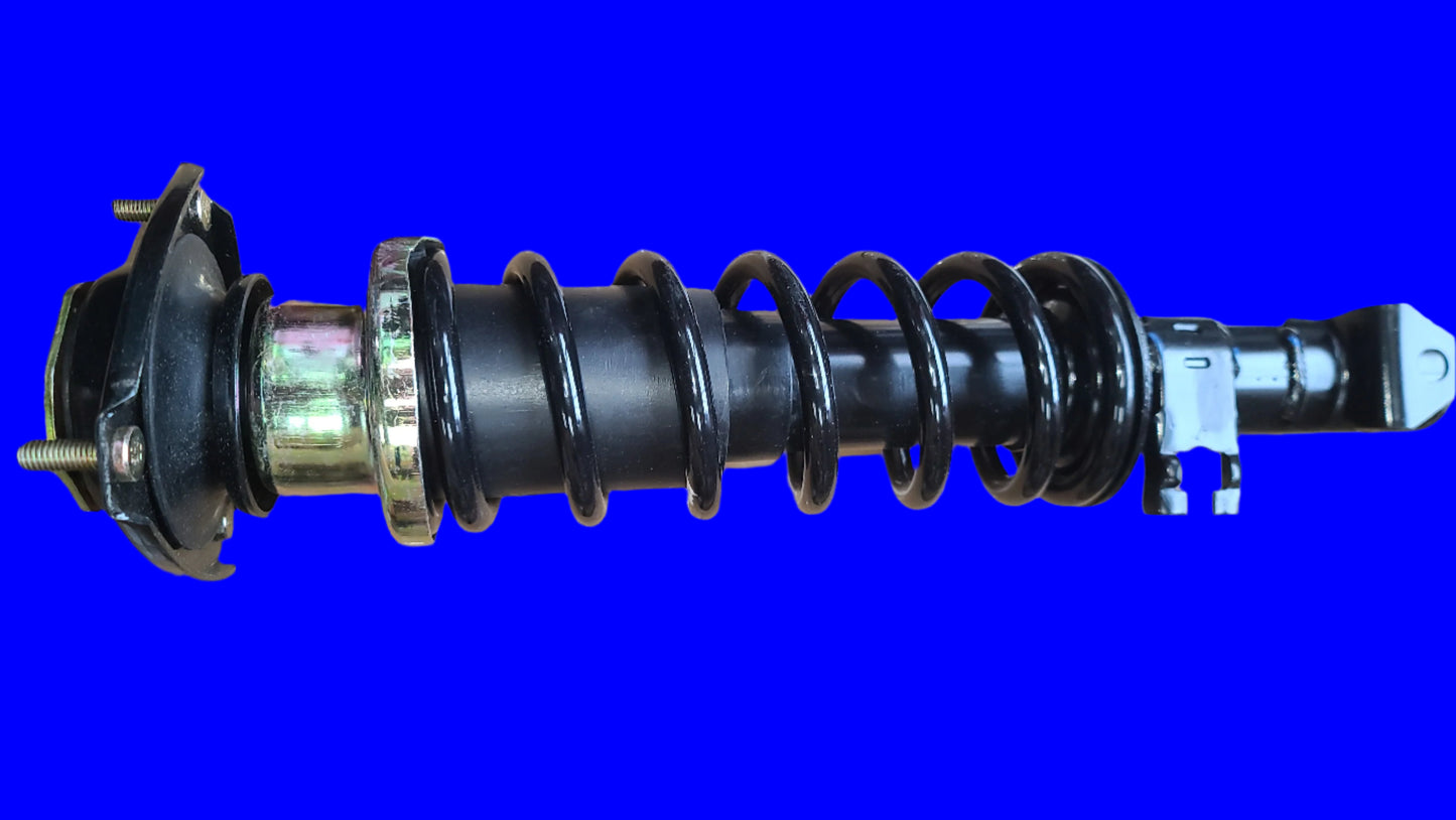 Complete suspension Strut with spring and top mount - Rascal/super carry