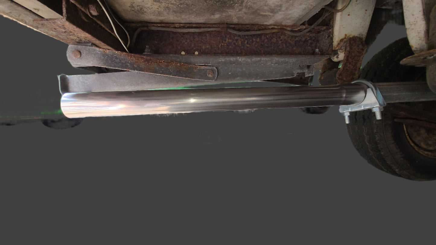 Bambi / Nipper Exhaust extension pipe - Stainless steel