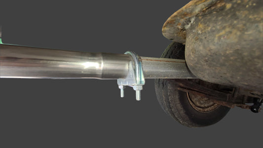 Bambi / Nipper Exhaust extension pipe - Stainless steel