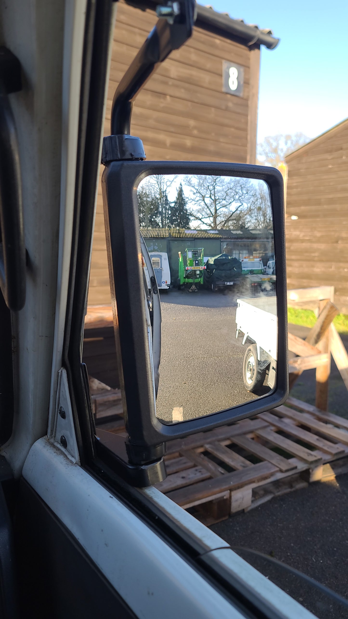 Super Carry / Rascal "Truck Style" Door mirrors