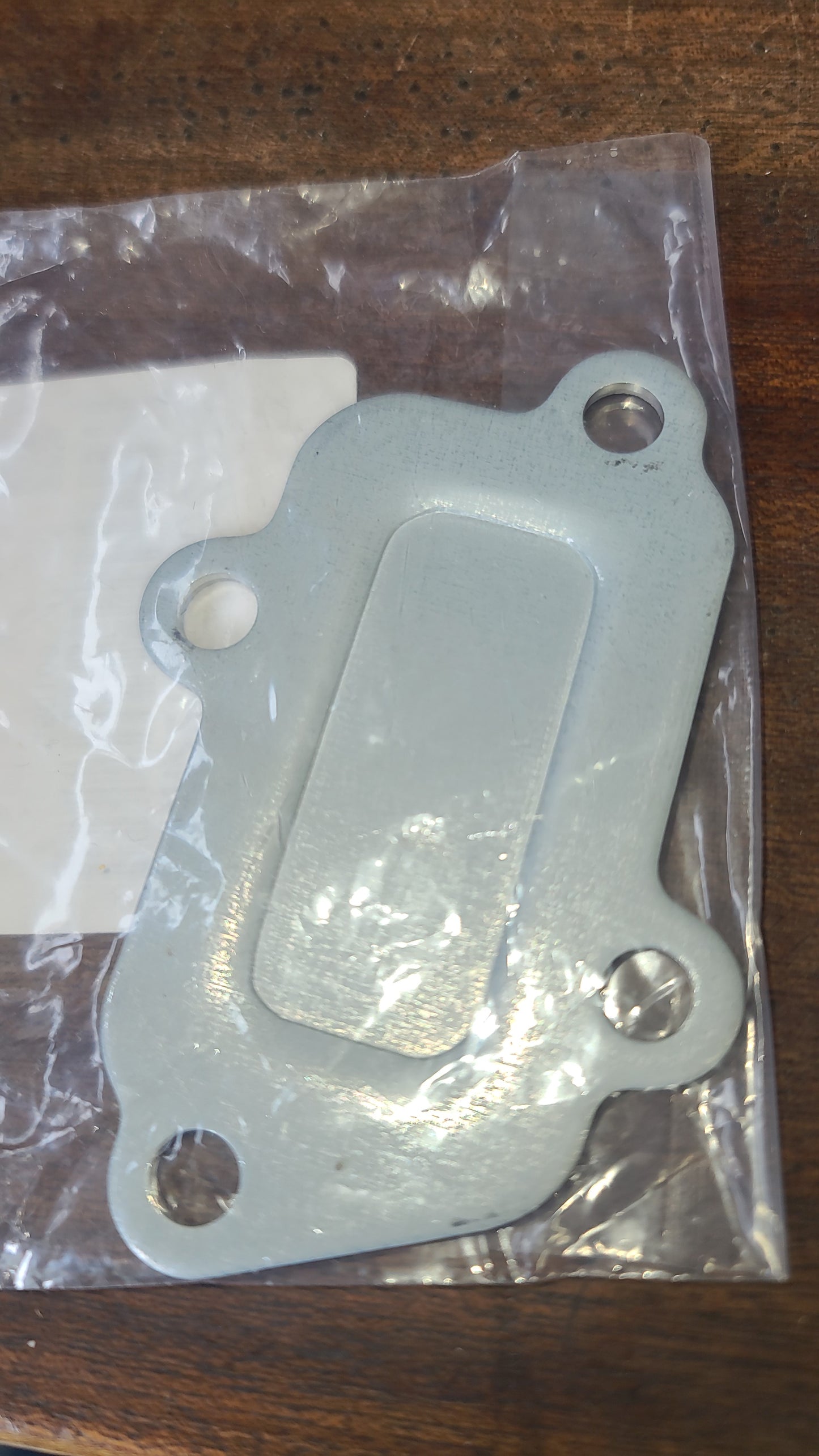 Engine back plate with gasket - Rascal, super carry , bambi etc..