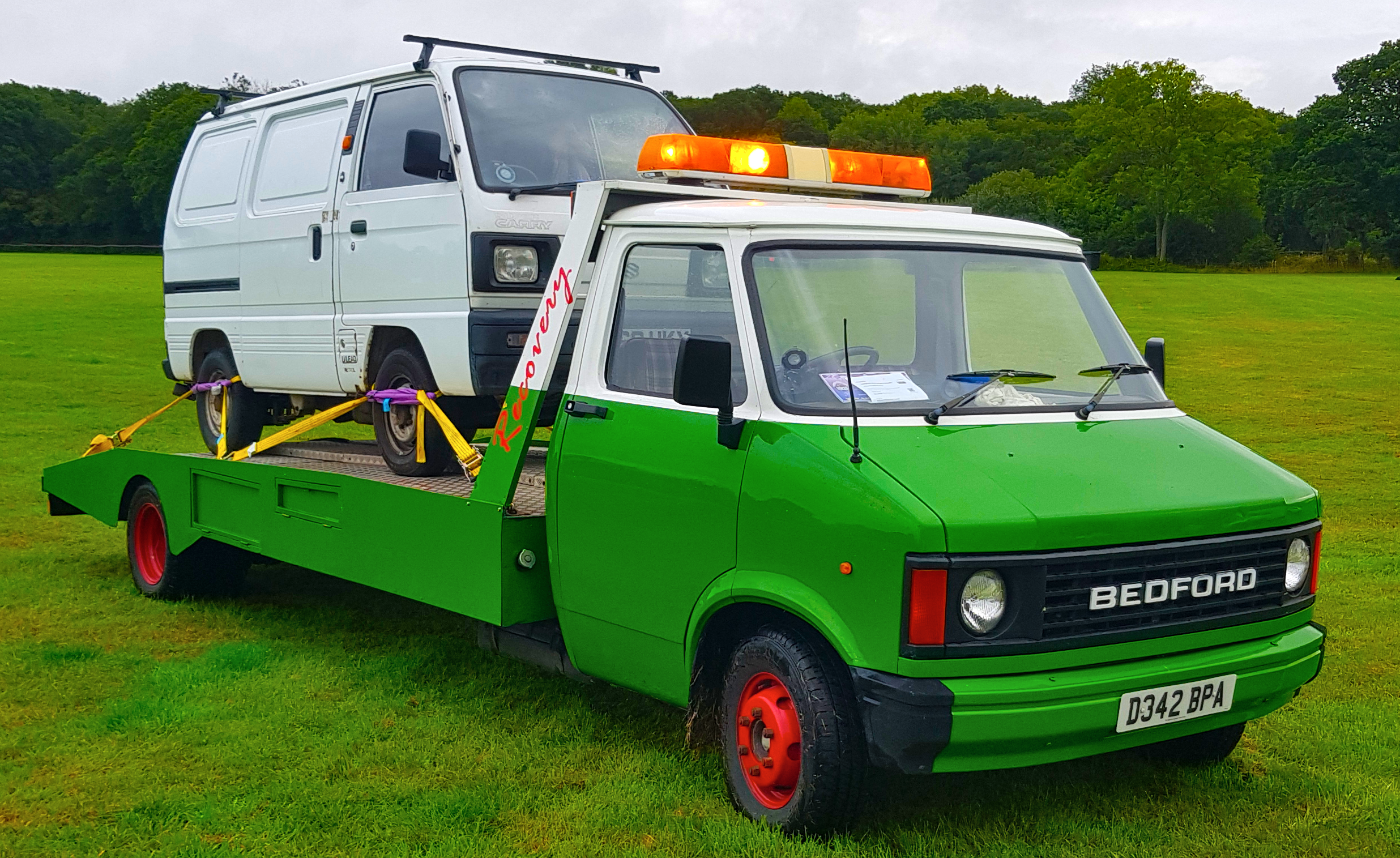 Bedford CF2 and Suzuki super Carry