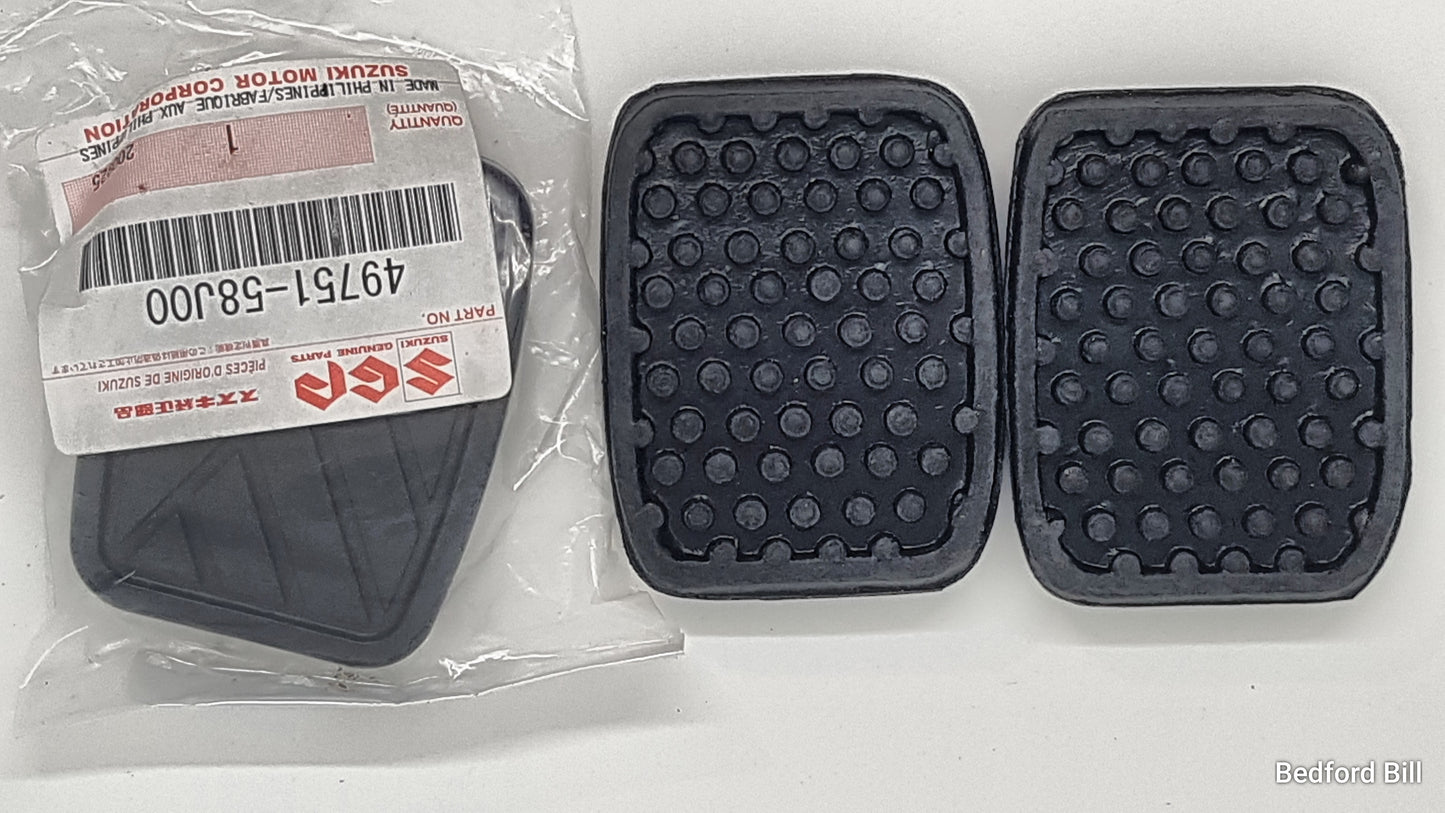 Brake and Clutch pedal rubbers