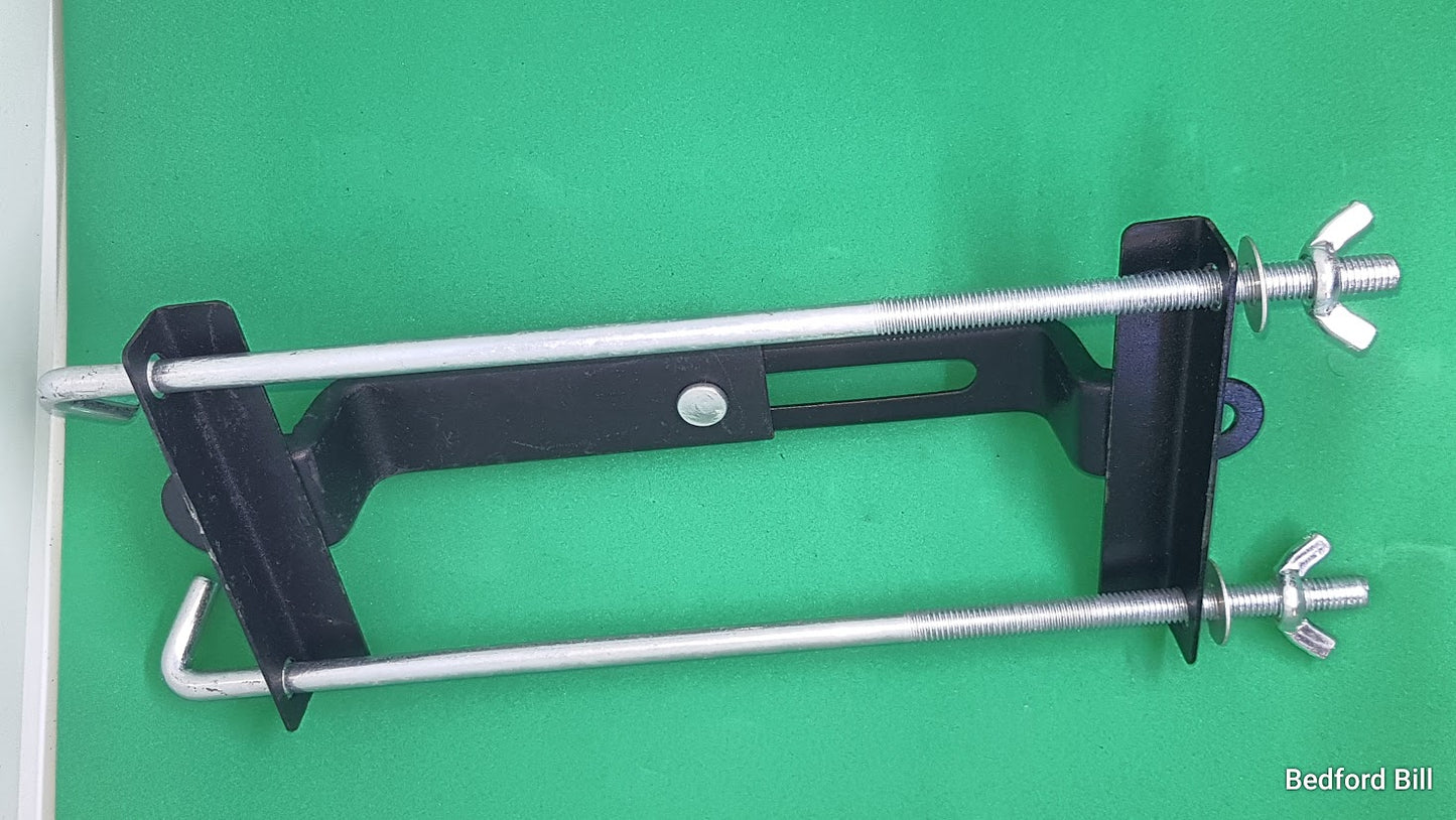 Battery clamp down bracket