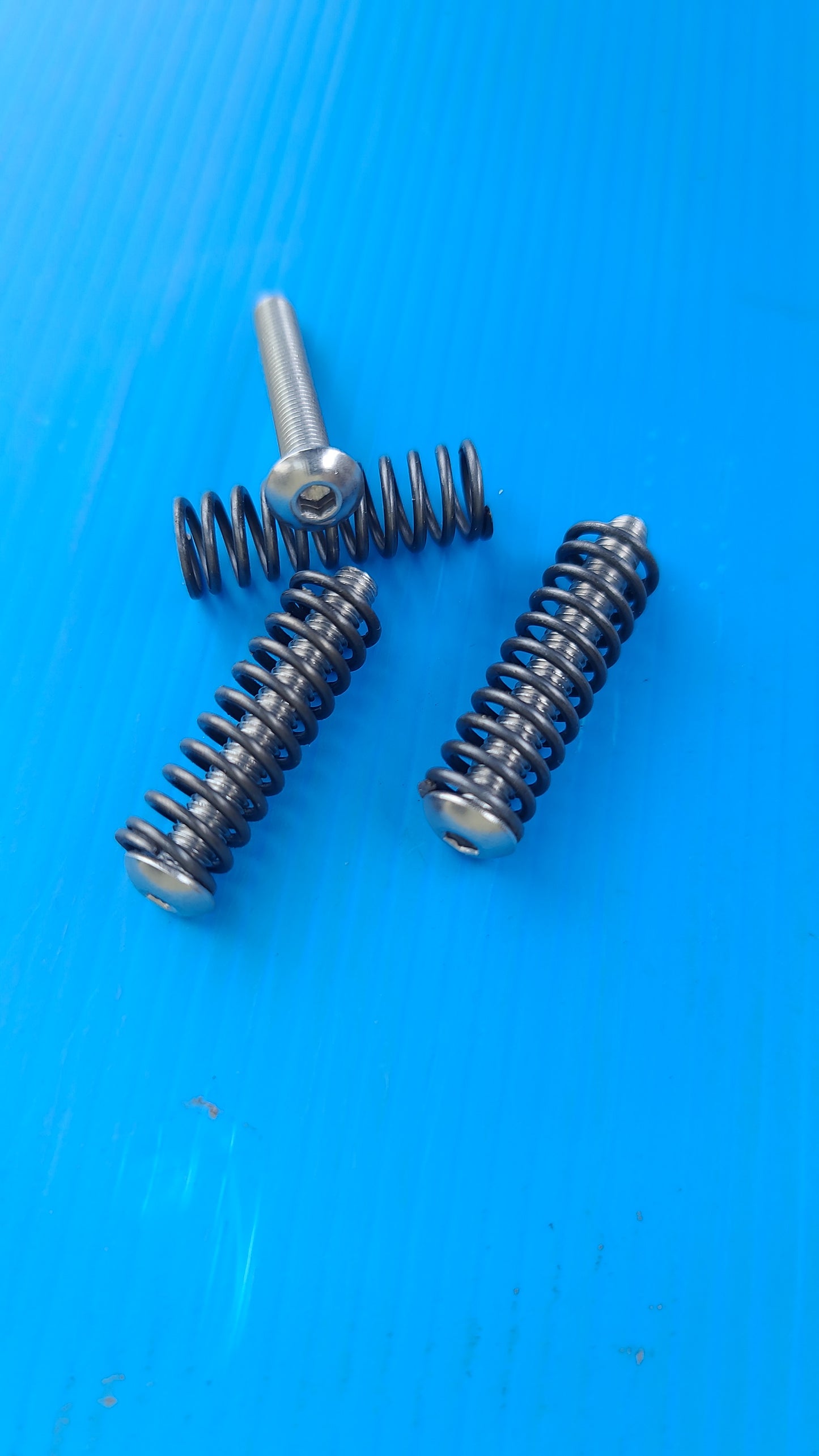 Rascal / super carry Headlight mount adjuster screws and spring